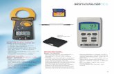 Clamp meter with SERIES Data recorder set - LUTRONlutron.co.kr/database/pdf/CM-9930R DL-9602SD SET.pdf · 2019. 12. 19. · 18 Clamp meter with Data recorder set Model : CM-9930R/DL-9602SD