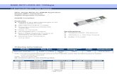 SNR-SFP+DXX-80 10Gbps - nag.ruDXX-80.pdf · 2011. 6. 15. · SNR-SFP+DXX-80 10Gbps 23 dB Power Budget SFP+ DWDM Transceiver Data Rate 9.953 11.1 Gbps Transmitter Center Wavelength