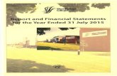 West Thames College - Further and Higher Education Courses...WEST THAMES COLLEGE OPERATING AND FINANCIAL REVIEW FOR THE YEAR ENDED 31 JULY 2015 (cont.) Of the eighteen objectives in