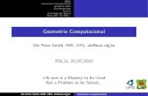 Geometria Computacional - Universidade Federal de Goiás...Title Geometria Computacional Author Ole Peter Smith, IME, UFG, ole@mat.ufg.br Created Date 7/21/2010 8:20:51 AM