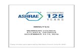 MINUTES - ashrae.org library/communities... · membership in any society, association, council or other organization in accordance with the Rules of the Board. 2. An ASHRAE Group