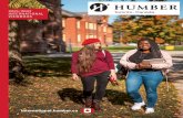 2022 IN TERNATIONAL VIEWBOOK...humber.ca/postgrad HONOURS BACHELOR’S DEGREE ∙ With a blend of theory-based learning and practical experiences, you will advance in a competitive