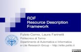 RDF Resource Description Framework - Universidade do Minhojcr/AULAS/prc2015/fichas/RDF-slides... · 2015. 3. 2. · The Resource Description Framework (RDF) is a language for representing