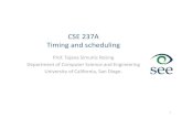 Prof. Tajana Simunic Rosing Department of Computer Science … · 2017. 1. 31. · 8 Tajana Simunic Rosing Logical Time & Logical Clocks • A system consists of a set of processes