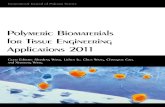 Polymeric Biomaterials for Tissue Engineering Applications ...of cell/tissue-material interactions and tissue repair and regeneration. The editors of this annual special issue make