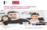 Humanitarian Logistics and Management - USI MASHLM · 2020. 3. 12. · • Humanitarian Assistance • Disaster Preparedness Explore how innovation can contribute to limiting cli-mate