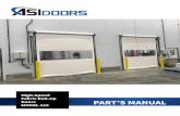 Fabric Roll-Up Doors PART’S MANUAL MODEL 415 · 2020. 9. 11. · Fabric Roll-Up Doors MODEL 415 PART’S MANUAL. 41 ASI DOORS, INC 800 558-7068 asidoors.com ... 17 13B1540XV Cover,