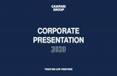 Campari Group Corporate Presentation...Headquartered in Sesto San Giovanni (Milan), Campari Group has its own distribution network in 20 countries. Since 2004, it dramatically strengthened