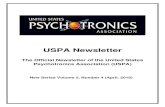 USPA Newsletterpsychotronics.org/assets/uspa-newsletter-2016-04.pdf · 2019. 3. 13. · Collected Properties and Writings of J.G. Gallimore - Handbook of Unusual Energies Series –