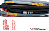 ...Jason Industrial® manufactures and delivers a comprehensive inventory of rubber and polyurethane synchronous belts, rubber v-belts, industrial hose and couplings, plus hardware