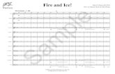 Fire and Ice! - GPG · 2018. 1. 3. · Fire and Ice! - Wind Score - Page 3 Sample & & & & & & & &???? bbbb bb b bb bb bb bb bbb bbbb bbbb bbbb bbbb Fl Cl Alto Sax Ten. Sax Tpt 1 Tpt