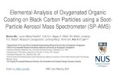 Elemental Analysis of Oxygenated Organic Coating on Black …cires1.colorado.edu/jimenez-group/UsrMtgs/UsersMtg21/AMS... · 2021. 1. 21. · Elemental Analysis of Oxygenated Organic