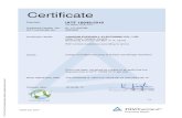IATF 16949:2016 (1st edition, 2016-10-01) - ts.com.tw · IATF 16949:2016 (1st edition, 2016-10-01) Certificate Registr. No. IATF Certificate No. 01 111 043784 0332630 Heliu Town,