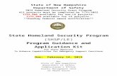 Grant Application Instructions and Guidance · Web viewHomeland Security Grant Program All projects must be completed by 7 /31/20 2 2 $ 289,000 available for non-LE projects. $ 159,000