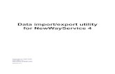 Data import/export utility for NewWayService 4downloads.orologic.com/newwayservice/IMEX-Guide-lt.pdfTutorial 3 – Exporting customers to an MS Access database file_____ 40 Tutorial