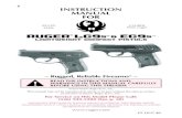 RUGER LC9 EC9 - MCARBO Manuals/Ruger-LC9s-and... · 2019. 10. 29. · 3 State-By-State Warnings Certain states require by law that their own specified warning notices in larger-than-normal