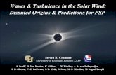 Waves & Turbulence in the Solar Wind: Disputed Origins ......2017/10/02  · Waves & Turbulence in the Solar Wind S. R. Cranmer, PSP SWG, October 2017 In situ detection in the solar
