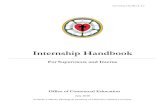 Internship Handbook - Pacific Lutheran Theological Seminary...vocational life. Internship likely means moving away from vital friendships and support networks. Thus, some issues may