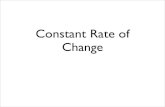 Constant Rate of Change - Kansas State Universitycwcg/RENEW/day4/constant-rate-of-change.pdffor 4 minutes, there is still 38 gallons in the tub. a) How many gallons of water w re in