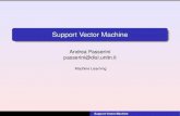 Support Vector Machine - DISI, University of Trentodisi.unitn.it/~passerini/teaching/2020-2021/Machine...Support vector machines In a nutshell Linear classiﬁers selecting hyperplane