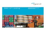 Bills of Lading - Gard of lading March 2011.pdf2011 5 Introduction This booklet contains a collection of loss prevention material relating to bills of lading and which has been published