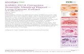 ESMO 2014 Scientific Meeting Report - Lung Cancer Extract · 2015. 3. 10. · neoadjuvant chemoradiation to chemotherapy alone in stage IIIA/N2 non-small cell lung cancer (NSCLC)