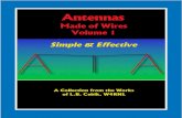 Made of Wires Volume 1 Simple & Effectiveon5au.be/Cebic/W4RNL Antennas Made of Wire Vol 1.pdfChapter 2 Antennas Made of Wire – Volume 1 10 level of segmentation. 21 segments per