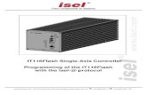 IT116Flash Single-Axis Controller Programming of the ......isel Germany AG, 36124 Eichenzell, Germany Bürgermeister-Ebert-Str. 40 +49 6659 981-0 +49 6659 981-776 IT116Flash Single-Axis