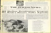 Michigan's Only English Jewish Newspaper ME Nuclear ...€¦ · Purim Come, quaff the brimming festal glass! Bring forth the old good cheer! For Esther's Feast has come at last—