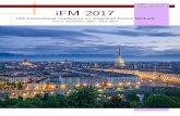 Torino,September18th-22nd,2017ifm2017.di.unito.it/ifm2017-handbook.pdfiFM 2017 iFMReception Wednesday18:30-20:30—Caﬀè“Baratti&Milano”,PiazzaCastello,27/29. iFMSocialDinner