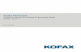 Kofax MarkView Features Guide for Oracle E-Business Suite · 2020. 8. 28. · Chapter 10: SupplierExpress ... Enterprise Resource Planning (ERP) system, and how the product features