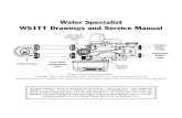 V3115-TT WS1TT Drawings and Service Manual - Water Gem, …3b V3011-01* WS1 Piston Upﬂ ow ASY 4 V3174 WS1 Regenerant Piston 1 5 V3135 O-ring 228 1 *V3011 is labeled with DN and V3011-01