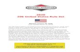 2020 206 United States Rule Set - Briggs & Stratton Racing...2020 206 United States Rule Set Effective January 30, 2020 (Last updated March 15, 2019) The 206 engine platform was designed