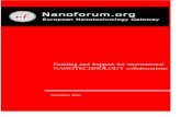 Funding and support for international nanotechnology collaborations · 2020. 10. 13. · Funding and support for international nanotechnology collaborations December 2005 Contributors:
