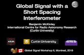 Global Signal with a Short Spacing Interferometer · -Use EDA2. Engineering Development Array - 2. EDA2 Antenna positions • 256 MWA dipoles • 35m diameter • randomly placed