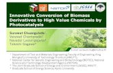 Innovative Conversion of Biomass Derivatives to High Value …jastip.org/sites/wp-content/uploads/2017/07/Dr.surawut... · 2017. 7. 7. · Innovative Conversion of Biomass Derivatives
