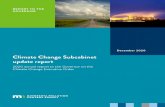 Minnesota Pollution Control Agency · 2021. 1. 13. · Climate Change Subcabinet Update Report • December 2020 Minnesota Pollution Control Agency 5 • Climate Engagement Team:develops