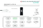 POCKET LITE A - SCANGRIP-10 o to +40 C IP54 ø20x110 mm CREE 150 lumen POCKET LITE A 03.5151 3.5h 65g 10o-60o 1xAA/1.5V 1m Alkaline SCANGRIP flashlights are tested according to …