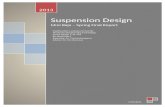 Suspension Design - Southeastern Louisiana Universitycsit.selu.edu/~csit/seniorprojects/Seniorprojects2013/... · Web viewIn this paper I will briefly introduce the project I had