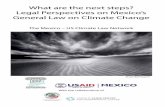 What are the next steps? Legal Perspectives on Mexico’s ... Gerrard...Bruce Barnbaum. What are the next steps? Legal Perspectives on Mexico’s General Law on Climate Change 2012