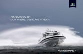 PARAGON 31 - Cloudinary...Paragon safety and quality is based on many years of boat building experience and expert craftsmanship, combined with extensive collaboration with sea rescue