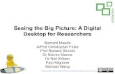 Seeing the Big Picture: A Digital Desktop for Researchers library... · Screens vs Telescopes Displays Resolution Image size (mp) Standard desktop display 1680 x 1050 1.7 Full HD