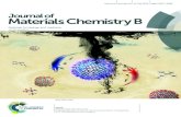 Journal of Materials Chemistry B · 2018. 7. 4. · Journal of Materials Chemistry B Materials for biology and medicine rsc.li/materials-b ISSN 2050-750X PAPER Shizhen Chen, Xin Zhou