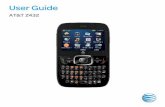 AT&T Z432 - User Guide - ZTE USA · 2015. 7. 14. · In this User Manual, “press a key” means to press the key and release it, while “hold a key” means to press the key for