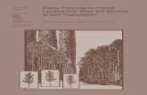 United States Estate Planning for Forest Agriculture ......Forest Service. Southern Research Station. General Technical Report SRS–112. Estate Planning for Forest Landowners: What