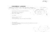 EXCIMER LASERS ... P.or EXCIMER LASERS (NASA-CR-1541v3) EXCMER IASRRS Annual N7730456 Report, 30 may