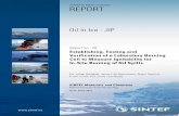 REPORT - SINTEF · 2014. 11. 17. · REPORT. Funding Partners : R&D Partners : Cooperating Partners : Preface . SINTEF has in cooperation with SL Ross Environmental Research Ltd and