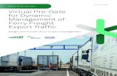 December 2020 Smart Ports Use Case Virtual Pre-Gate for ......Virtual Pre-Gate for Dynamic Management of Ferry Freight Export Traffic Insight into future UK ro-ro port management December