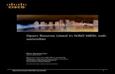Open Source Used In NSO NED: odl- conrollerOpen Source Used In NSO NED: odl-conroller 1 Open Source Used In NSO NED: odl- conroller Cisco Systems, Inc. Cisco has more than 200 offices