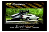 Owner’s Manual - EZ-DUMPER® - The Original Dump Insert...for your EZ-Dumper dump insert. Before operating or servicing an EZ-Dumper dump insert, you must read, understand and follow